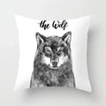 Axyaa Cute Animal Print Pillow Cover - 45X45cm