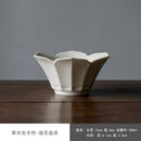 Axyaa Lotus Ceramic Tea Pot Holder Zen Water Storage Bowl