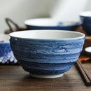 Axyaa Sea Bream Ceramic Bowl Rice Dish Set