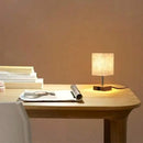 Axyaa Dimmable Set of 2 Desk Lamps with USB/Type-C Ports - Rechargeable LED Reading Lights