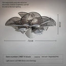 Axyaa Elegant Petal Design Ceiling Lamp for Living Room and Bedroom