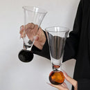 Axyaa Crystal Glass Cocktail Glass High-value Champagne Glass Cold Drink