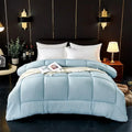 Axyaa Winter Microfiber Duvet Comforter - Thick & Washable - Small Queen King Size