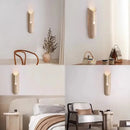 Axyaa Travertine LED Wall Lamps Yellow Cave Stone Lights for Indoor Bedroom & Living Room