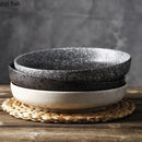 Axyaa Ceramic Deep Plate Salad Soup Dessert Molecular Cuisine Specialty Tableware