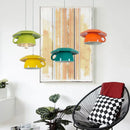 Axyaa Ceramic Cup Pendant Light Chandelier for Modern Nordic Home Decor