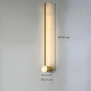 Axyaa Nordic Design Minimalist Long Wall Lamp for Modern Living Room & Luxury Hotel