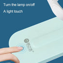 Axyaa Solar-Powered Foldable Desk Lamp with USB Charging and Rechargeable Battery