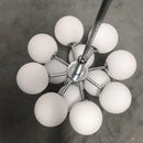 Axya Glass Chandelier: Modern Luxury Lighting for Living Room, Dining Table & Restaurant