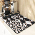 Axyaa Stripe Pattern Kitchen Drying Mat - Coasters, Placemat