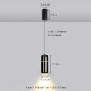 Axyaa Mini Chandelier LED Pendant Light Nordic Metal Modern Creative Indoor Decor
