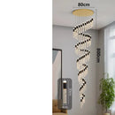 Axyaa Modern LED Chandeliers for Living Room Staircase Pendant Light Indoor Lighting