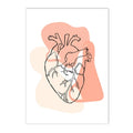 Axyaa Human Anatomy Skeleton Canvas Wall Art for Medical Office Decor
