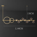 Axyaa Modern LED Pendant Chandeliers for Living and Dining Room Lighting