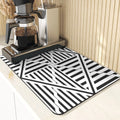 Axyaa Stripe Pattern Kitchen Drying Mat - Coasters, Placemat