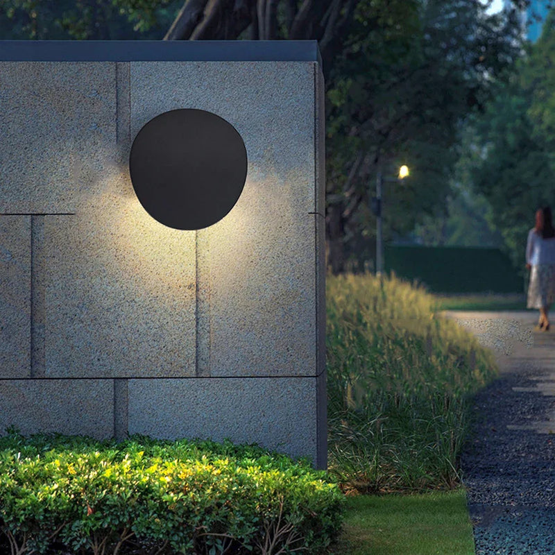Axyaa Modern LED Wall Lights, Waterproof Indoor Outdoor Down Lamp, Aluminum AC90-260V