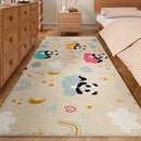 Axyaa Fresh Flower Area Rug for Bedroom, Living Room, or Bay Window
