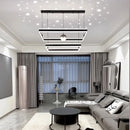 Axyaa Modern Dining Room Pendant Lights LED Chandelier Ceiling Lamp Hanging Light