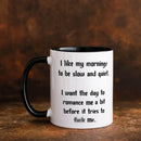 Axyaa Let's Us Happy Don't Stop 11oz Ceramic Coffee Mug - Friends Birthday Gift Mug