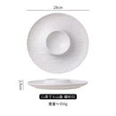 Axyaa Chinese Tableware Set: Shrimp Plates, Dumpling Plates, Vinegar Saucers - Home & Commercial