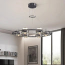 Axyaa Modern LED Pendant Chandelier for Staircase & Living Room