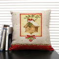 Axyaa Merry Christmas 45x45CM Cushion Cover for Home Decor