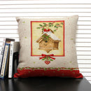 Axyaa Merry Christmas 45x45CM Cushion Cover for Home Decor