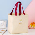 Axyaa Insulated Lunch Bag with Badge: Portable Thermal Cooler for School & Picnic