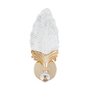 Axyaa Acrylic Leaf Wall Lamp, Modern Minimalist LED Lighting for Bedroom and Living Room
