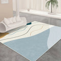 Axyaa Nordic Minimalist Bedside Rug - High-Quality Studio Lounge Decoration Rug