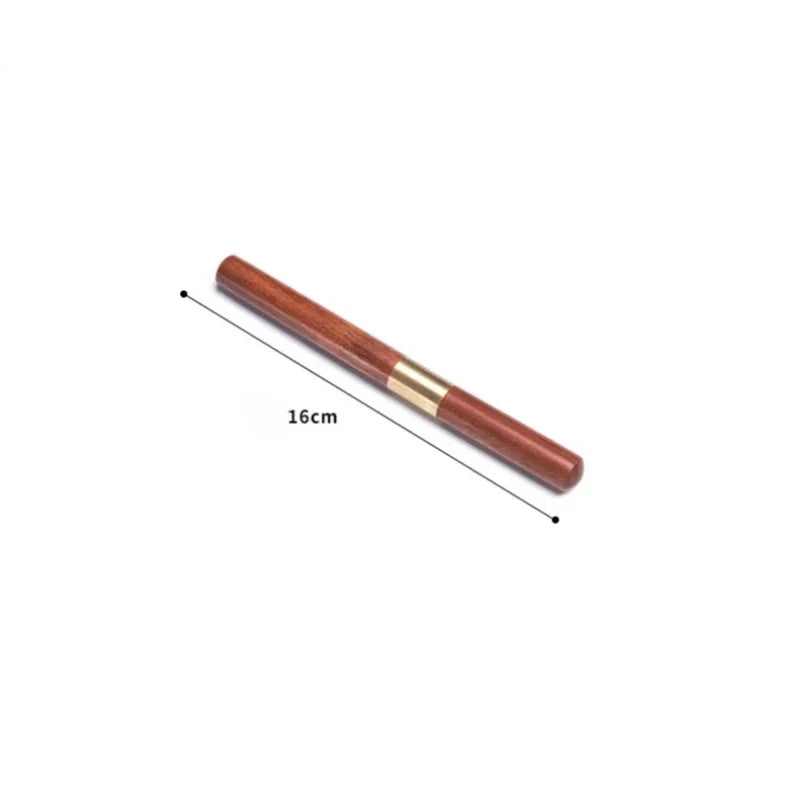 Axyaa Sandalwood Tea Needle Handmade Rosewood Tea Set Stainless Steel Ebony