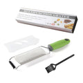 Axyaa Stainless Steel Cheese Grater Zester Slicer for Kitchen Vegetables Citrus Garlic