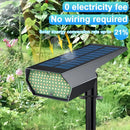 Axyaa Solar Lawn Lights: Adjustable Brightness in Warm/White for Landscape and Garden