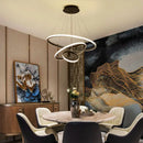 Axyaa Circles Chandelier 3 Rings Pendant Lamp
