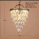 Axyaa Luxury Crystal Chandelier - European Villa Style
