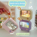Axyaa TV Painting Night Light: Cute LED Table Lamp for Kids' Room Decor & Learning