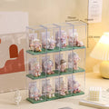 Axyaa Acrylic Mystery Box Doll Display Case for Action Figures & Blind Box Toys