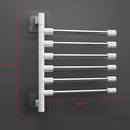 Axyaa Stainless Steel Wall Shelf & Towel Rack Bathroom Kitchen Organizers Storage Shelf