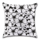 Axyaa Geometric Flower Cushion Cover - Home & Office Sofa Decor - 45X45CM