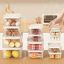 Axyaa Fridge Organizer Bins for Fresh Food Storage and Organization