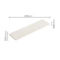 Axyaa Water Pattern Sushi Plate Serving Dish, Long Strip Plate for Restaurant