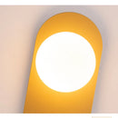 Axyaa Glass Ball LED Wall Sconce for Bedroom Living Room