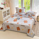 Axyaa Floral Flannel Fleece Blanket - Soft All Season Throw for Bed Sofa