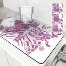 Axyaa Halloween Diatom Mud Kitchen Drain Pads Set for Tableware & Coffee Machine