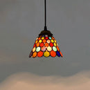 Axyaa French Glass Retro Restaurant Lamp - Japanese Bar Tea Room Pendant