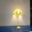 Axya Vintage Wiggle Lamp with Petal Shade and Metal Base, E14/E27 Bulb Options