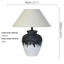 Axyaa Ceramic Table Lamp for Living Room, Bedroom, Study, Hotel, Desk