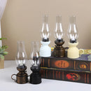Axyaa LED Retro Lantern- Battery Operated Hanging Oil Lamp for Home Holiday Decor