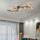 Axyaa Magic Bean Glass Bubble Ball Ceiling Light for Bedroom Kitchen Living Room