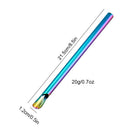 Axyaa Stainless Steel Bubble Tea Straws Set with Spoon-shaped Stirrer